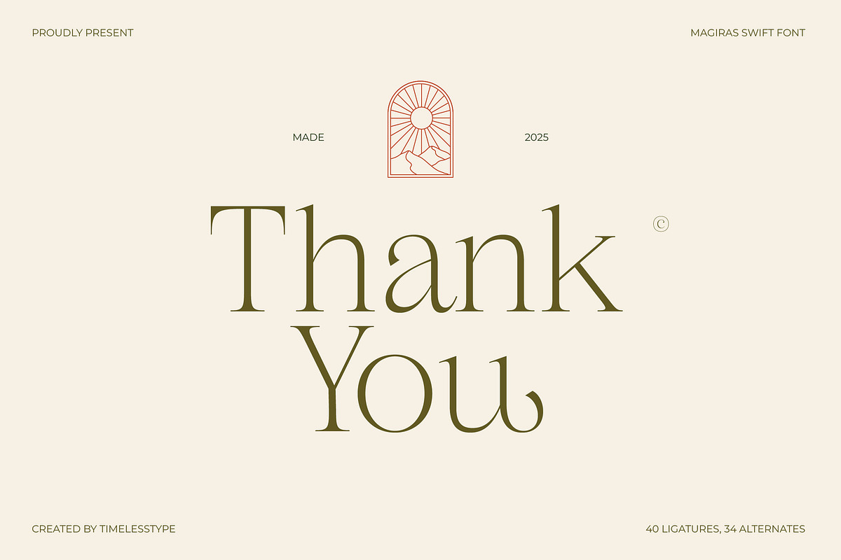 Magiras Swift Modern Serif Font, a Serif Font by timelesstype.co (Photo 15 of 15)