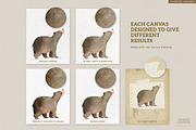 Magic Canvas Photoshop textures, a Layer Style Add-On by Lisa Glanz (Thumbnail 10 of 13)
