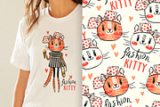 Fashion KITTY, an Animal Illustration by Baksiabat (Thumbnail 4 of 6)