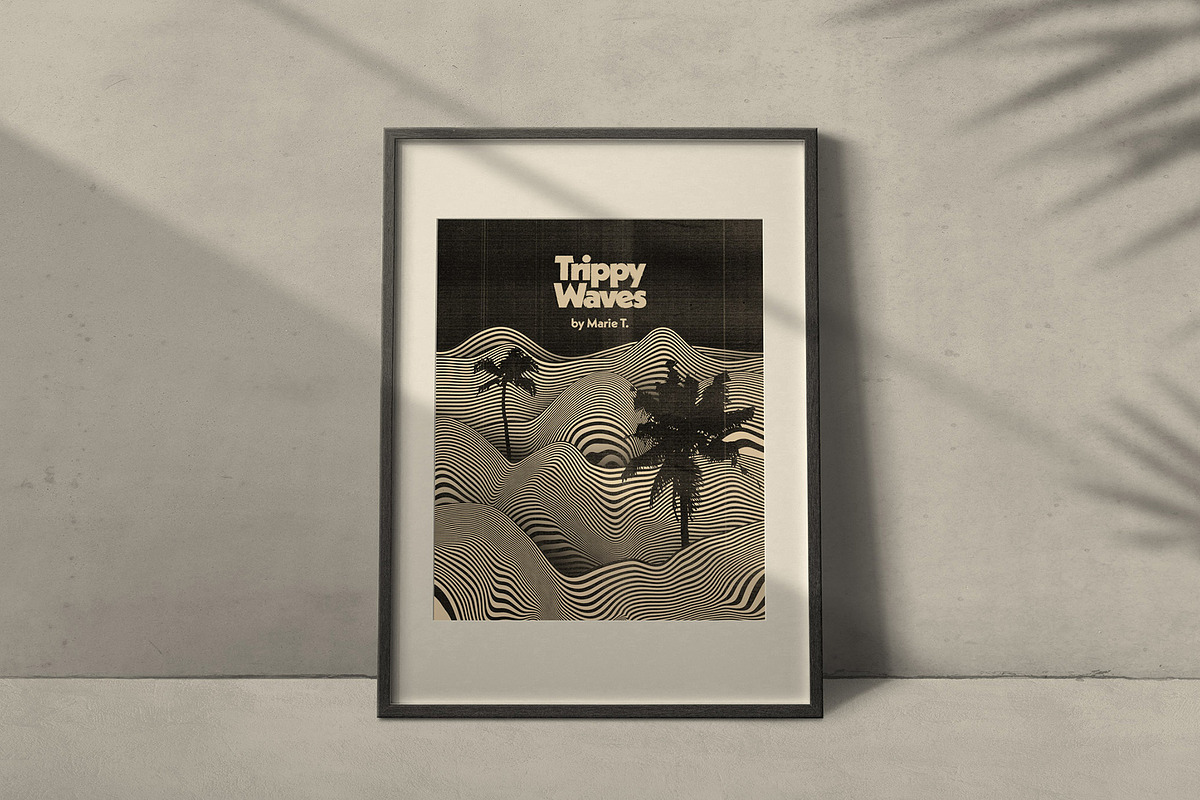 Trippy Waves Patterns, a Pattern Graphic by Marie T (Photo 16 of 25)