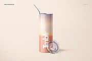 20oz Skinny Tumbler Mockup Set, a Cups & Container Mockup by creatsy5 (Thumbnail 4 of 16)