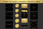 Black & Gold | Business Branding Kit, a Stationery Template by CoCreatorDesigns (Thumbnail 7 of 10)