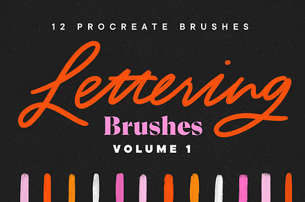 Lettering Brushes Vol. 1