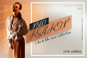 Efeymen Luxury Signature Font