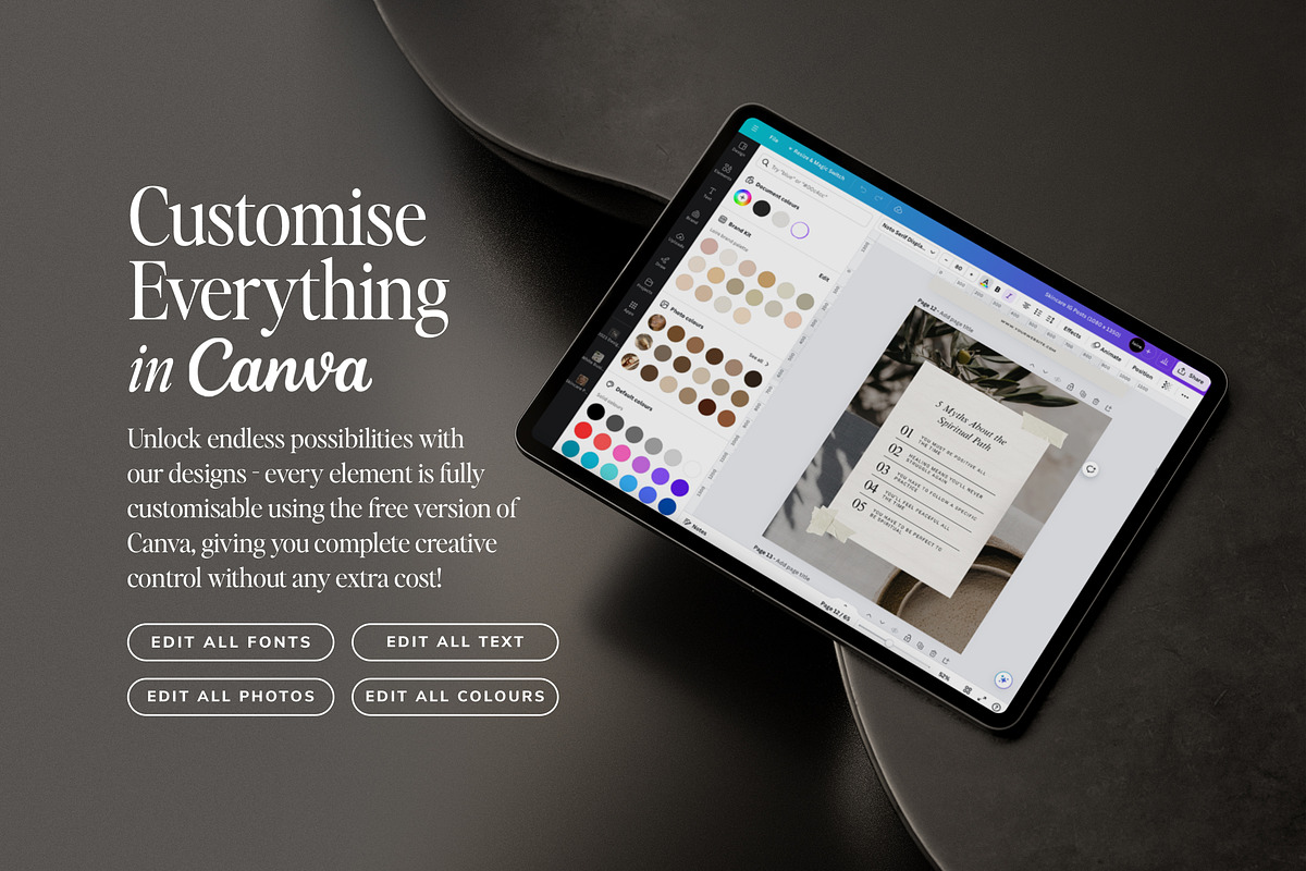 Holistic Wellness Instagram Pack, a Social Media Template by Studio Loire (Photo 10 of 10)