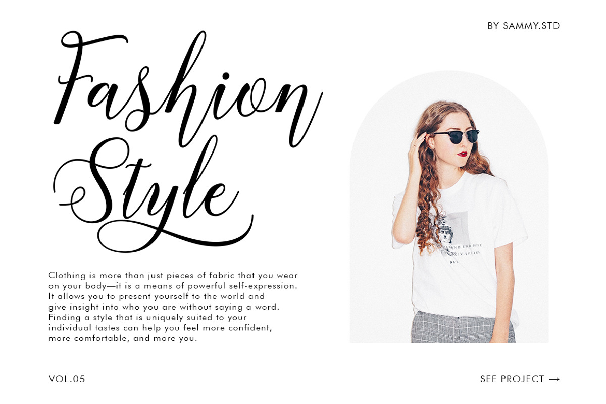 Gastine Script, a Script Font by Sammy Std (Photo 2 of 15)