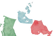 Watercolor Canada, an Illustration by Valeri Nick (Thumbnail 3 of 4)