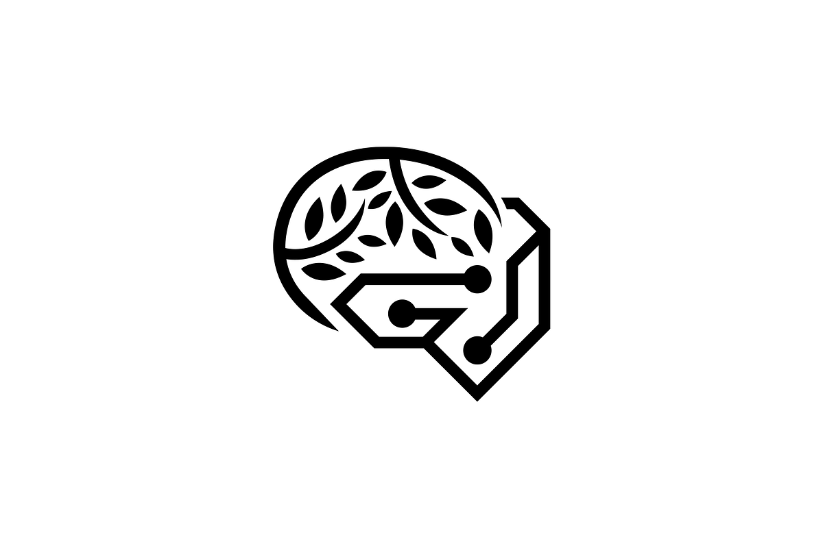 Minimalist Brain Nature Logo, a Branding & Logo Template by Luxury Logos (Photo 3 of 4)