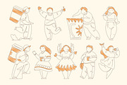 Hand-Drawn Coffee People, a Person Illustration by Vasya Kobelev (Thumbnail 8 of 11)