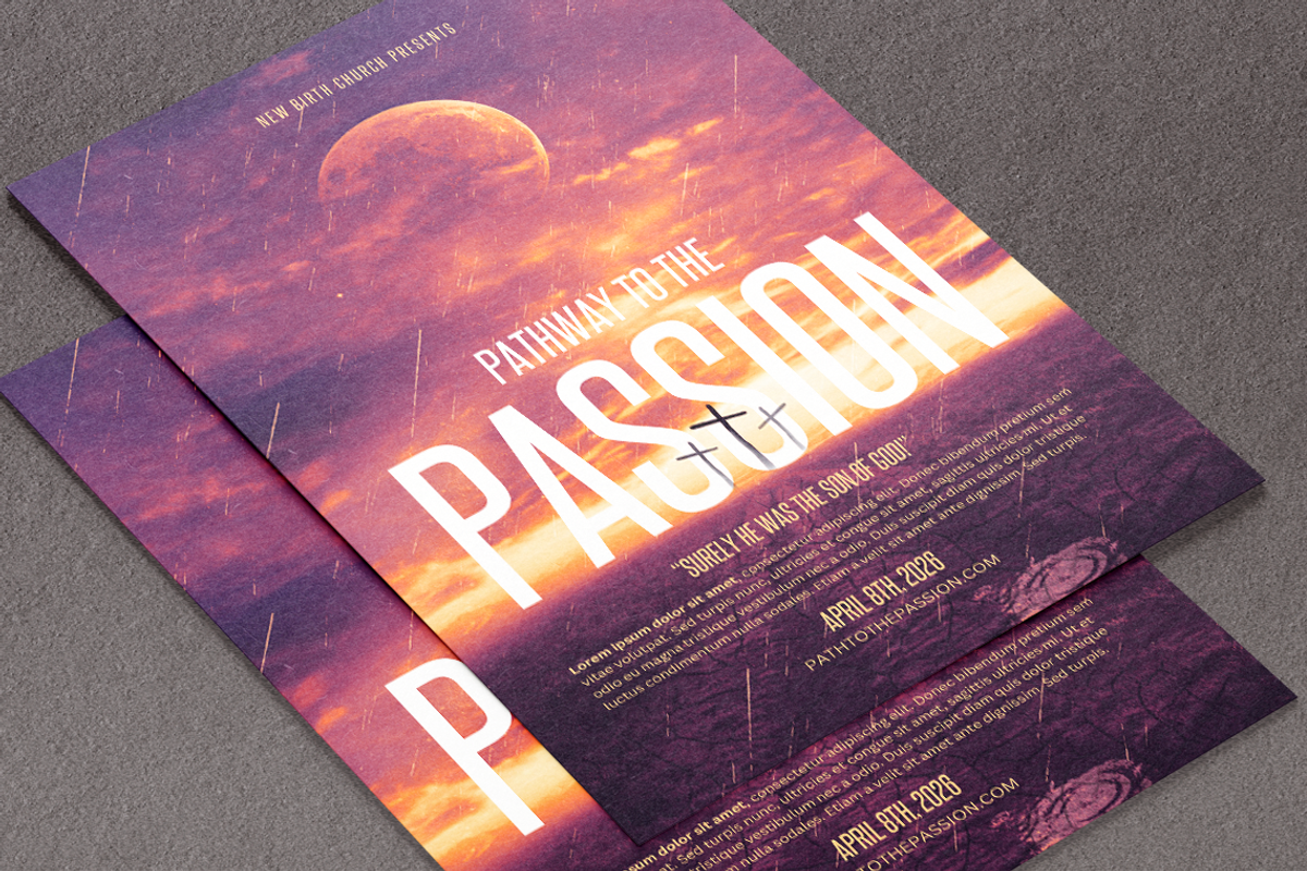 Pathway to the Passion Canva Flyer, a Flyer Template by loswl (Photo 4 of 6)