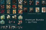 Botanical Heritage – Premium Vintage, a Decorative Illustration by Vika_Softlife (Thumbnail 1 of 14)