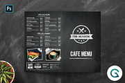 Bifold Blackboard Menu Template, a Brochure Template by Geelator Studio (Thumbnail 2 of 3)