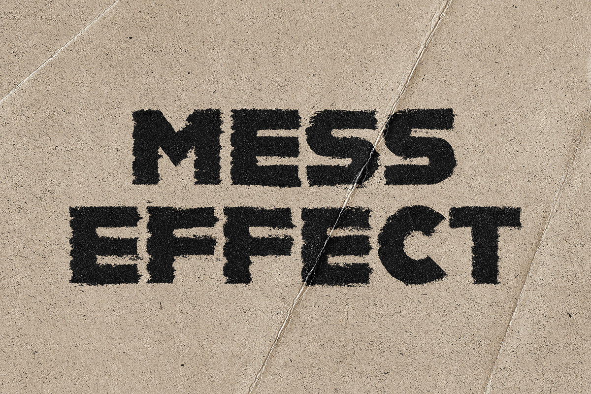 Bad Distressed Print Text Effect, a Layer Style Add-On by Design Squad