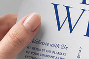 Wedding Invitation Mockup, a Product Mockup by Avelina Studio (Thumbnail 4 of 4)