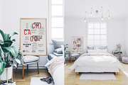 Poster Frame Mockup Set 4, a Print Template by Best Pixels™ (Thumbnail 5 of 10)