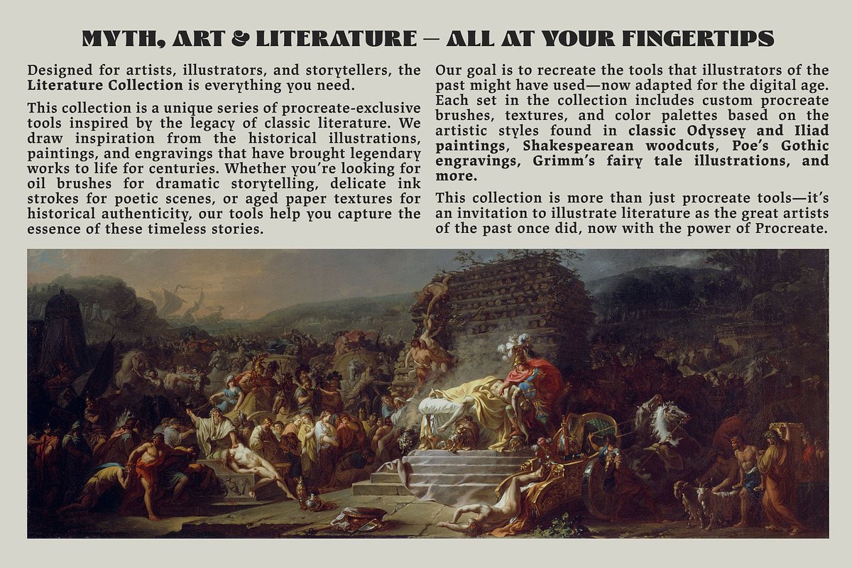The Iliad Procreate Kit, a Brush Add-On by Digi Life (Photo 2 of 12)