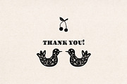 FLORAL BLACK BIRD SILHOUETTES Spring, an Object Graphic by Creativemaker (Thumbnail 14 of 14)