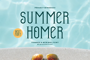 Summer Homer - Minimal Font