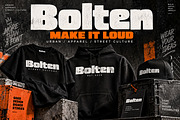 Bolten – Bold Chunky Display Font, a Script Font by Wow Magic (Thumbnail 2 of 5)