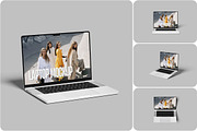 Laptop Mockup, a Wearable Device Mockup by AnasStudio (Thumbnail 1 of 5)