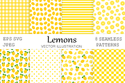 Lemon pattern. Lemon background, a Pattern Graphic by IrinaShishkova (Thumbnail 1 of 3)