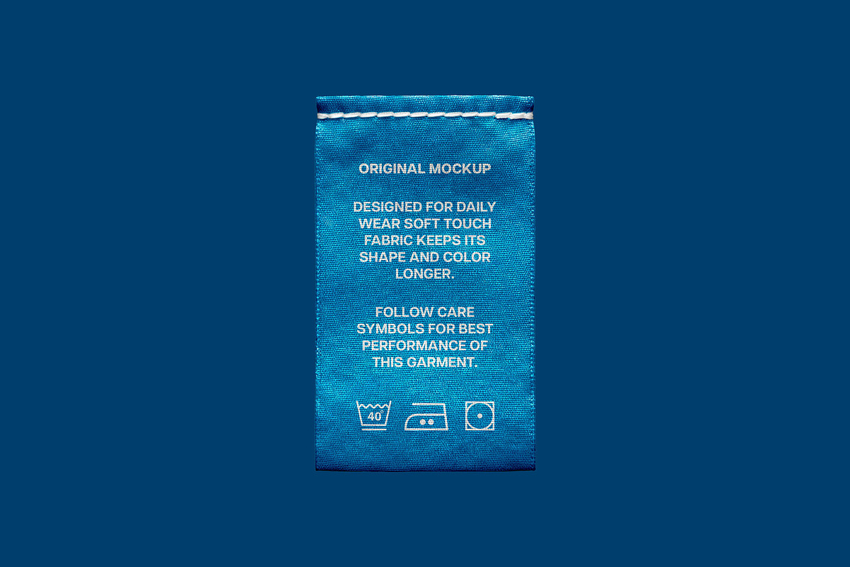 Vertical Clothing Tag Mockup, a Product Mockup by Design Squad (Photo 3 of 3)