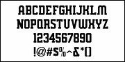 Cinema Titling JNL, a Slab Serif Font by Jeff Levine Fonts (Thumbnail 3 of 5)