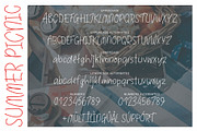 Summer Picnic | Extras Doodle Font, a Handwritten Font by AnMark (Thumbnail 4 of 9)