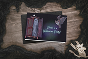 Vintage Halloween Clipart, an Illustration by MariaOrtegaDigitals (Thumbnail 4 of 7)