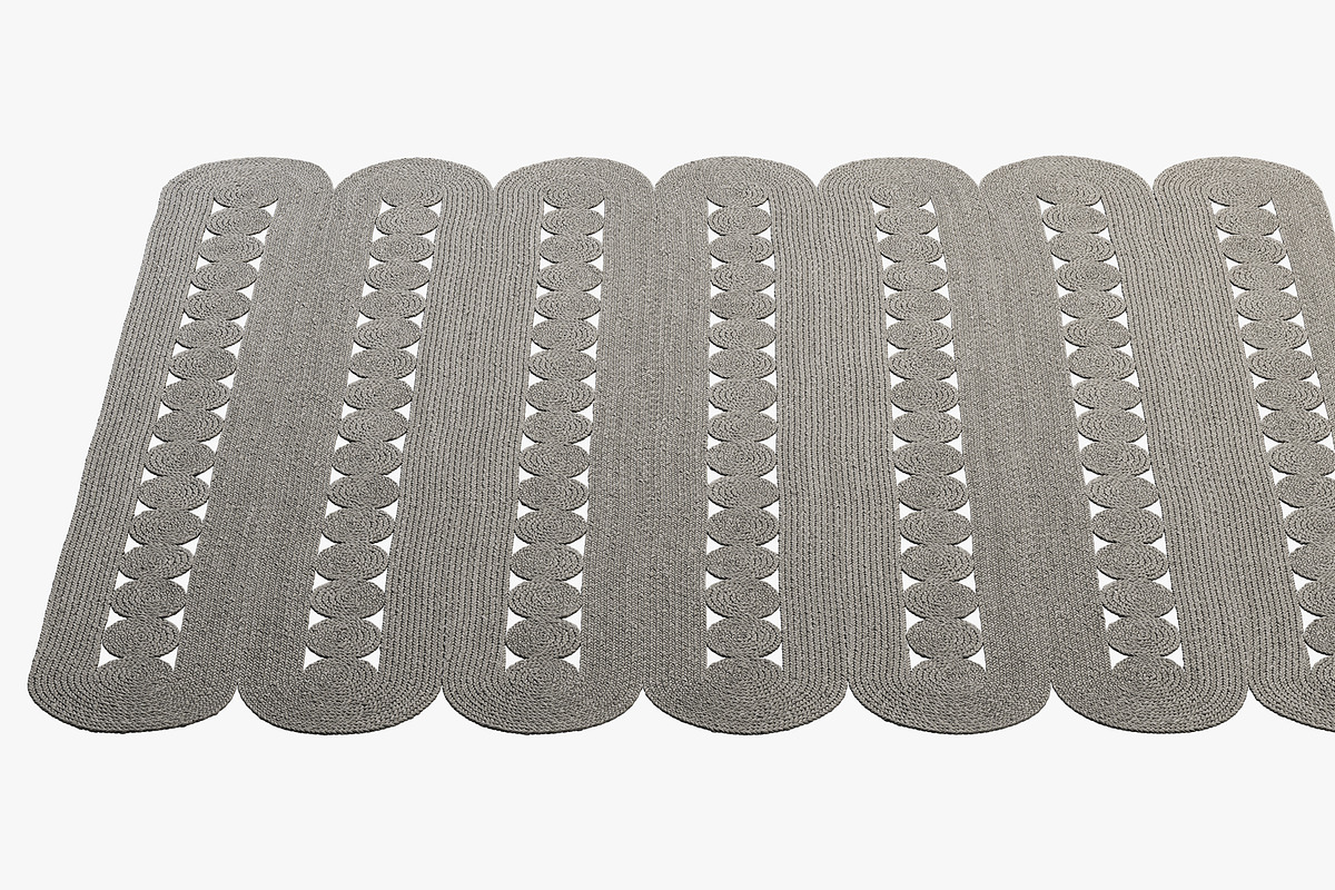 Safavieh Hajri Jute Rug (2 options), a Furniture 3D Model by 3dmitruk (Photo 5 of 23)