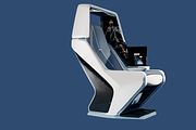 Sci-Fi Space Command Chair, a Furniture 3D Model by Temer (Thumbnail 10 of 15)