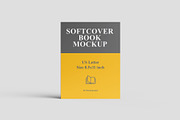 Softcover Book Mockup US letter, a Books & Magazine Mockup by Illusiongraphic (Thumbnail 6 of 18)