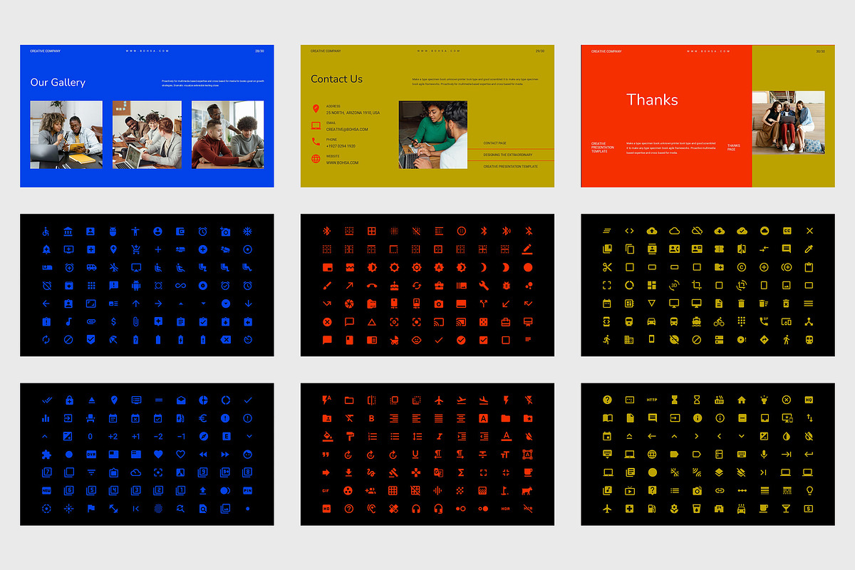 Bohsa : Creative Business Powerpoint, a Presentation Template by Punkl Camp (Photo 7 of 9)