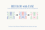 Preppy Lobster Pattern - Pink Blue, a Pattern Graphic by Hello Holly Studio (Thumbnail 7 of 10)