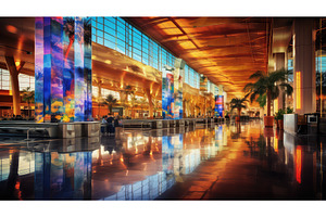 flights phoenix sky harbor ai, a Transportation Photo by pikepicture