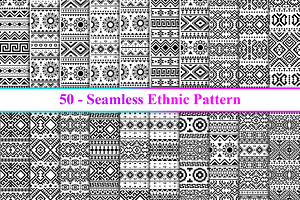Ethnic Seamless pattern, a Pattern Graphic by Digital Studio