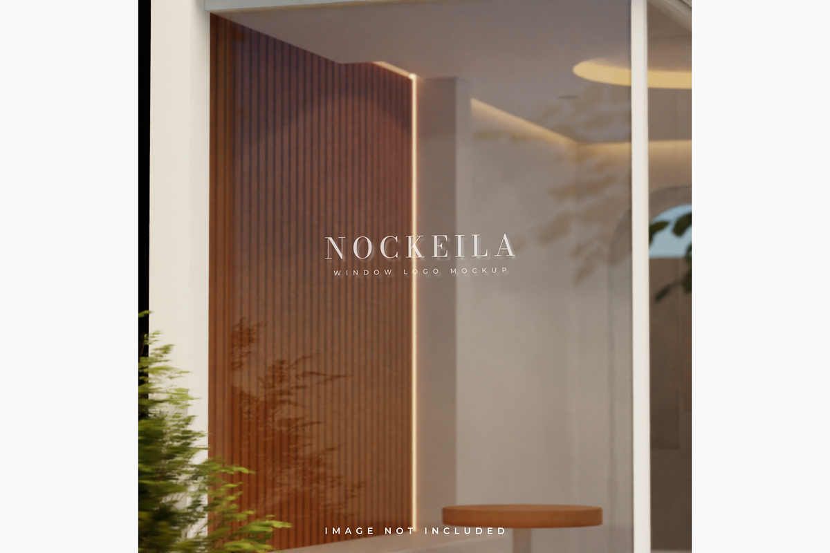 Window glass storefront logo mockup, a Product Mockup by Mockthethics. (Photo 10 of 10)