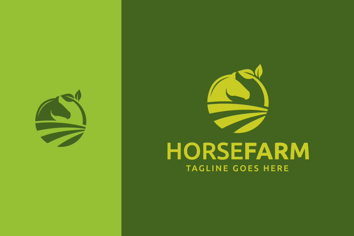 Horse Farm Logo Template, a Branding & Logo Template by emotions76 (Photo 2 of 3)