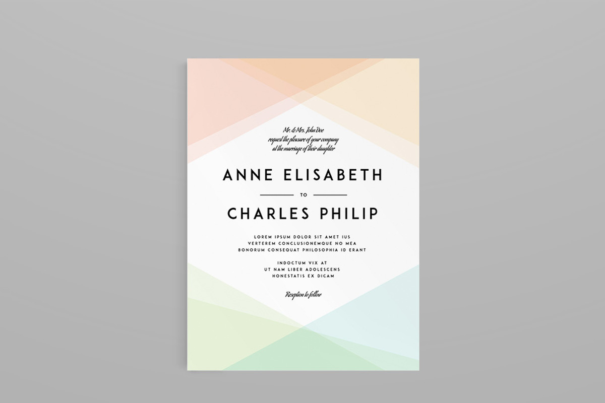 Wedding Invitation, an Invitation Template by Greeek