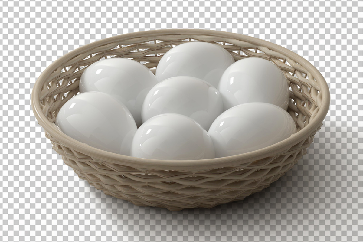 Easter Eggs Mock-up, a Mockup by akropol (Photo 2 of 5)