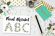 Floral Alphabet, a Decorative Illustration by lokko studio (Thumbnail 1 of 4)