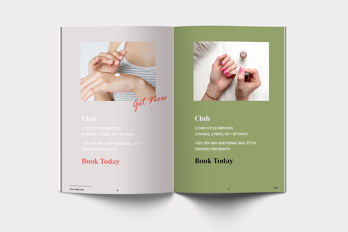Vanity Brochures Template, a Brochure Template by ORCOLOR (Photo 8 of 18)