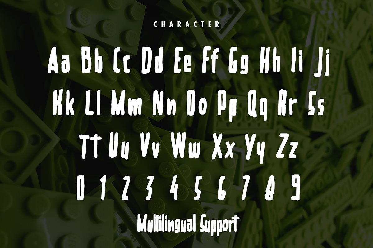 Bigmom Bold Handwritten Typeface, a Sans Serif Font by edukka (Photo 2 of 10)