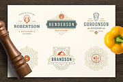 Restaurant Logos & Badges Bundle, a Branding & Logo Template by Vasya Kobelev (Thumbnail 20 of 54)