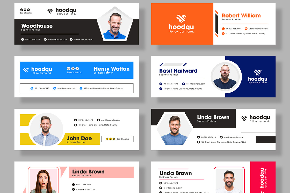 Email Signature Design, a Stationery Template by MightyDesign (Photo 2 of 5)