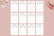 Calendar 2023 A4 Monday Start, a Stationery Template by ZoollGraphics (Thumbnail 2 of 2)