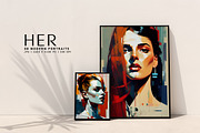 Her, a Decorative Illustration by Digital Art Creations (Thumbnail 3 of 6)