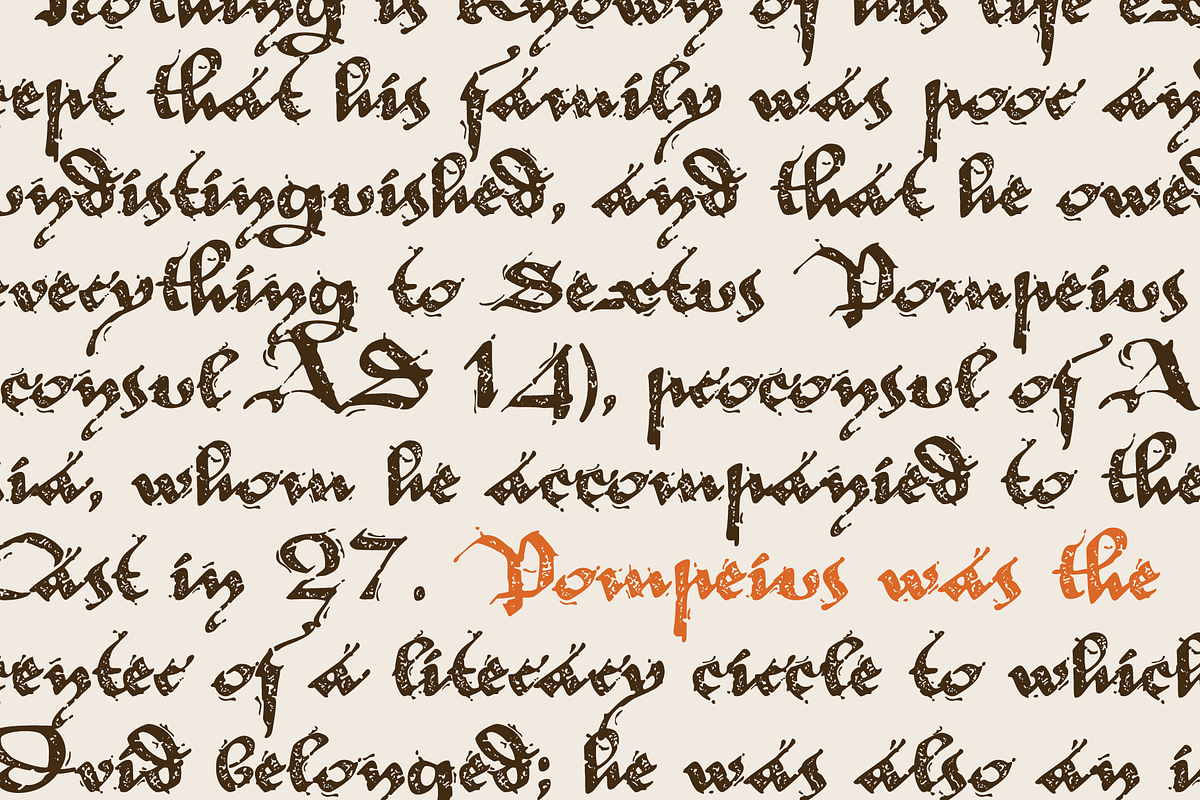 Valerius Elegant Blackletter Script, a Blackletter Font by kaer_shop (Photo 8 of 13)