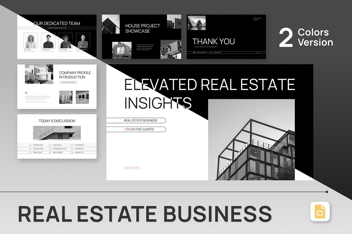 Real Estate Business Google Slides, a Presentation Template by Antstheme (Photo 1 of 4)
