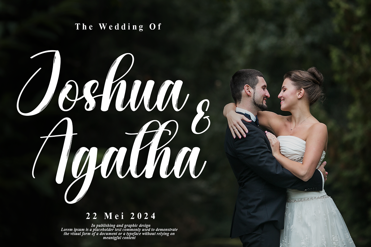 Rooftop Garden | Script Font, a Handwritten Font by Scratchones (Photo 2 of 9)